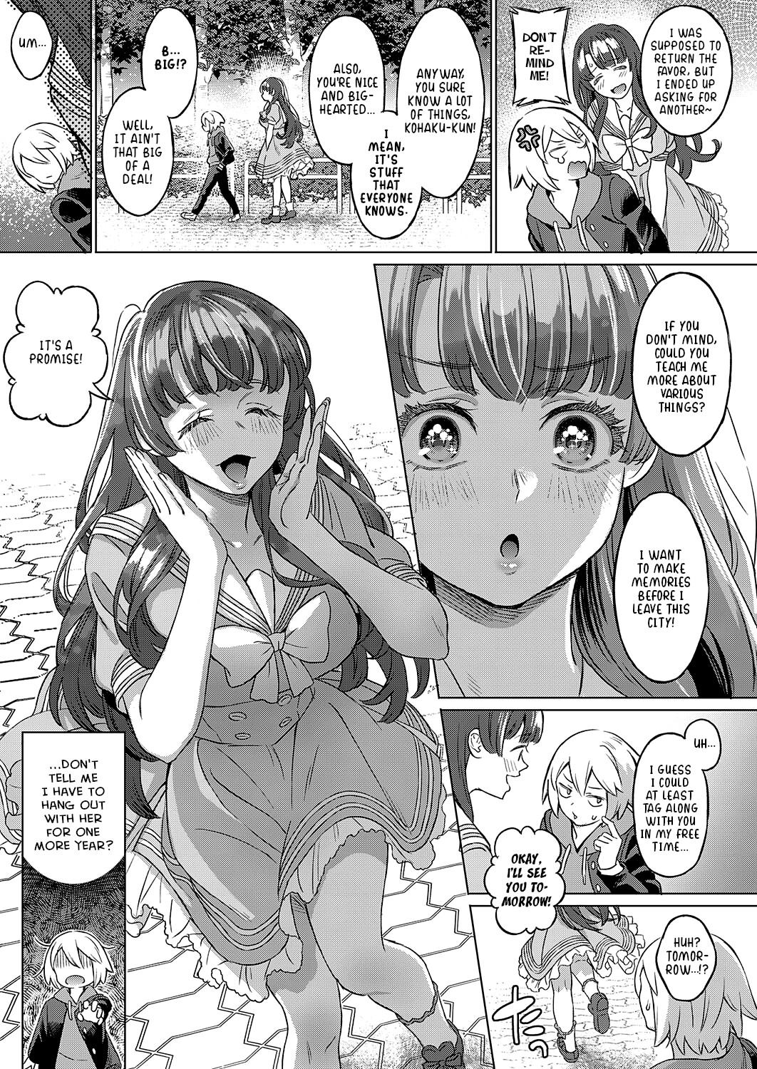 Hentai Manga Comic-Amber Town, The Season With Cherry Blossoms-Read-7